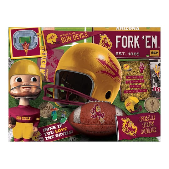 College Team Retro Series 500 Piece Puzzle